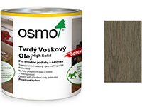 OSMO Tvrdý voskový olej Barevný | grafit